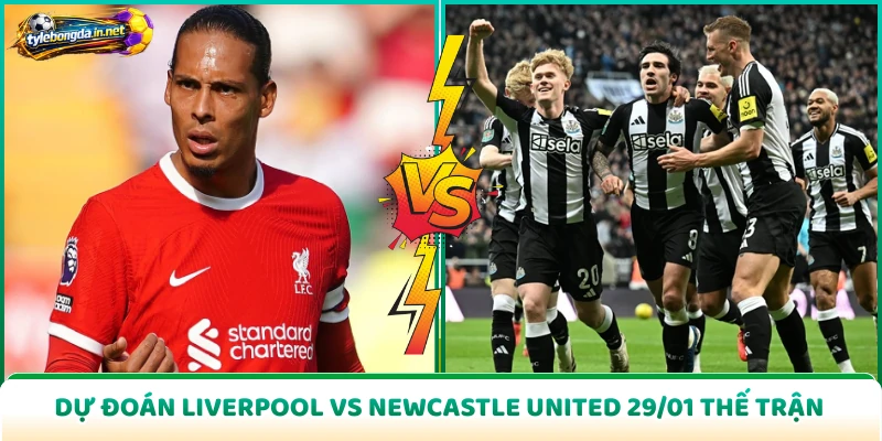 Dự đoán Liverpool vs Newcastle United 29/01 thế trận